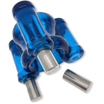 Blue Oxballs heavy Squeeze comes with 3 stainless-steel weights you can add separately for added weight, less when you want, more when you NEED! Three “weight-pockets” are spaced around the perimeter of the stretcher for more balance weights that tug you evenly. The hourglass shape grips, it’s got inner rings at the top and bottom to keep Heavy Squeeze from sliding down.