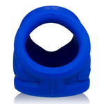 The Oxsling is reinforced with a thick ring that will push your scrotum down and away from your body. The soft material and multi-ring design gives you the feeling of a hand gently squeezing you. This versatile shape allows you to wear this product in a few different ways for a different fit and feel. Wear the smaller ring facing downward for a tighter fit on your scrotum or flip it towards your body for more pressure. Made from silicone.