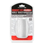 Perfect Fit Masturbator With Grip - Clear