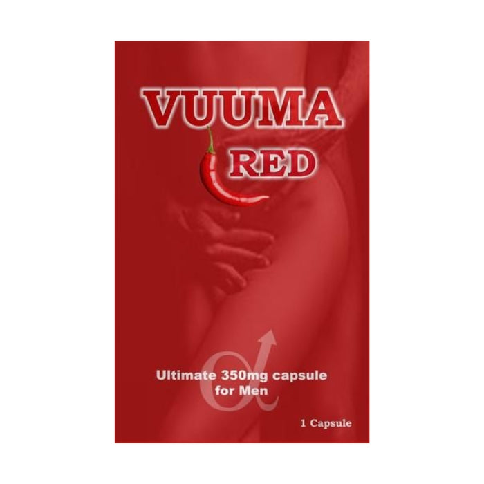 Vuuma is a Natural and sustainable solution for males looking to enhance their sexual performance. Helps with libido, stamina and recovery as well as supporting longer lasting erections. Comes in a pack with 1 capsule.