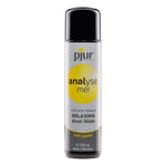 Pjur Analyse Me Silicone lube is the go to choice, for users who would like to experience relaxing anal sex. Created with Jojoba this lube helps sooth and moisturise delicate skin, resulting in a muscle relaxing effect. The Silicone provides a longer lasting lubrication that does not absorb into the skin, making for an extra glide able surface. Suitable for use with condoms.