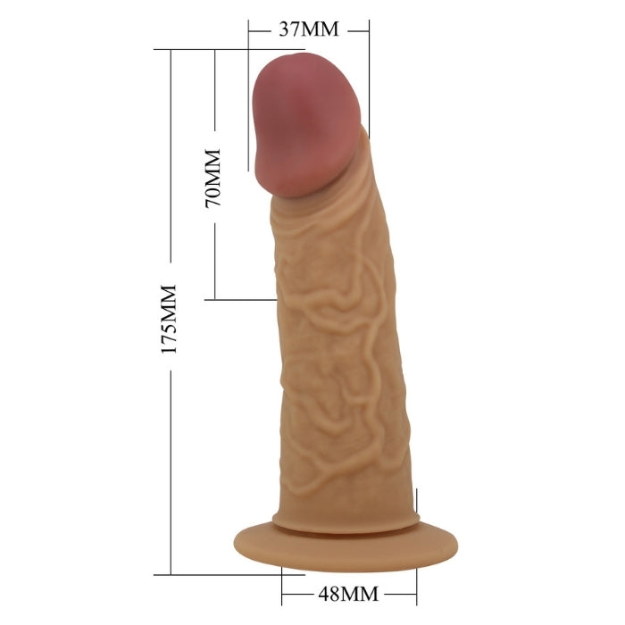 Take your penetrating play to the next level and indulge in a session with our fabulous pleasure universal strap-on harness. The delightful hard silicone shaft on this dildo strap-on vibrator is veined and features perfectly shaped super soft silicone head to provide you with maximum stimulation and penetration. Comes complete with strap-on dildo, comfortable and adjustable thick elasticated strap-on harness, a powerful but silent vibrator with multi-speed vibration.