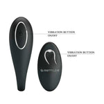 This rechargeable clitoral and G-spot vibrator will bring you and your partner incredible sensual pleasure. Featuring two motors with 12 vibration modes, it is designed for internal and external stimulation during foreplay and sex. It has a user-friendly remote, and you can hand over the remote to your partner and enjoy hands-free pleasure.