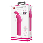 This sleek silicone vibrator tantalises your clitoris with 10 teasing vibration modes that are sure to have your toes curling. With a simple one-button operation at the base of the vibrator. The silky-smooth material glides like a dream with water-based lubricant and is also waterproof for easy cleaning after play. Takes 1 AA battery (not included).