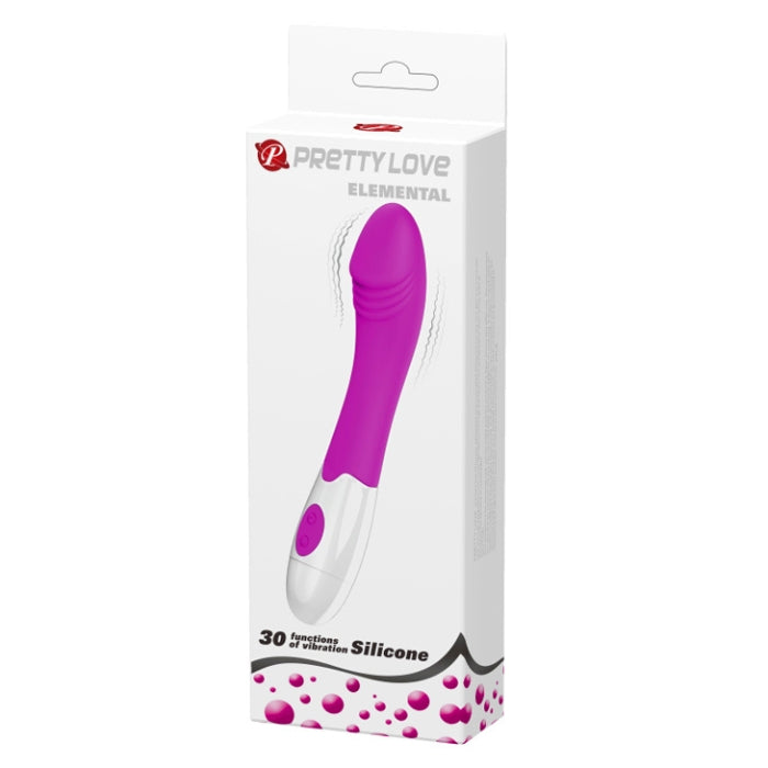 Pretty Love G-Spot Vibrator Elemental - Purple