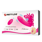 Experience intuitive hands-free pleasure with the Pretty Love 12 Function Remote G-spot Massager. Expertly sculpted to hug your G spot and Clitoral area. Experience intuitive hands-free pleasure with the Pretty Love 12 Function Remote G-spot Massager. Expertly sculpted to hug your G spot and Clitoris. Waterproof, USAB rechargeable and battery operated remote.