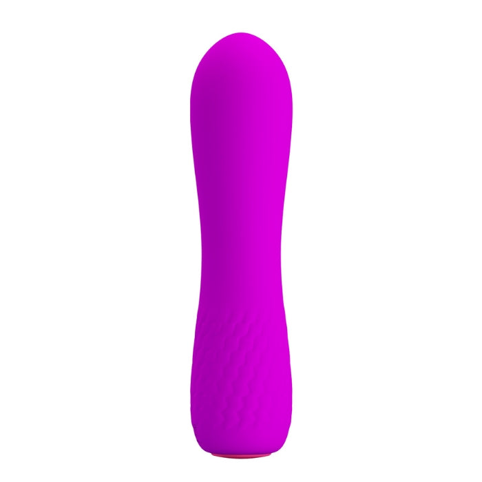 Made of medical-grade silicone, it features 12 functions of vibration. With its trendy, elegant appearance design, attractive color, and comfortable touch, it is designed to satisfy women's various needs. Its' ergonomic design is for the convenience of handling.