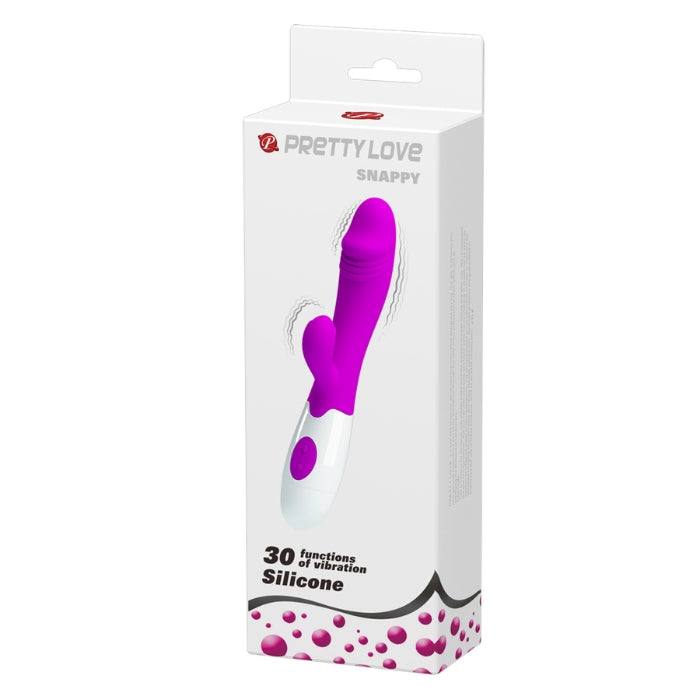 Pretty Love Rabbit Vibrator Snappy - Purple