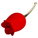 Rose Lover Vibrator Tongue licking rose vibrator is a female intimate product that can stimulate the private parts to orgasm. Shaped like a lifelike rose, this vibrator can be taken anywhere. Press and hold the power button for 2 seconds to turn on, the red light is on, press the power button again, you can start to enjoy 12 strong swing and vibration frequencies respectively. Safe and silky silicone material, USB rechargeable.