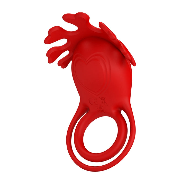 Rechargeable Cock Ring. This vibrating cock ring is packed with 7 modes, ready to tease and please you all the way to climax. Made from velvety silicone, the stretchy style wraps you comfortably to gently restrict blood flow for firmer, fuller erections. Powered by a rechargeable battery, this vibrating cock ring targets your partner’s sweet spot with expert precision.