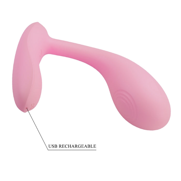 Enjoy discreet, powerful pleasure for her G-spot – whenever and wherever! It has a velvety soft touch surface for even more comfort during play and wear. The 12 vibration modes can be controlled directly via the Pretty Love App with 3 main functions: Automatic Mode, Immersion Mode and Music Mode. these functions can be controlled at any time and anywhere in the world(Long distance control). Waterproof and USB rechargeable.