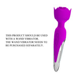 Want to enhance your wand vibrator and experience a different stimulation with your wand? Well, this is a perfect device just for that. It can change your wand instantly to a different one just by changing the attachment. Its nudules are designed to provide you with pin-point stimulation. While its shape is designed to comfortably fit to your erogenous zones.