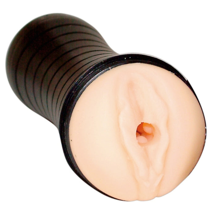 The excitingly natural-looking vagina opening invites to deep exploration. Inside, the penis is then massaged in a variety of ways by intense nubs. After all the fun, the pussy to go can be stored away discreetly. Includes a care powder for use after cleaning.