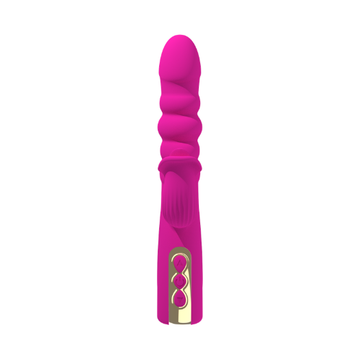 Vibrating Thrusting 3 Tongue Flex Pink 8F (USB)