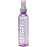 Keep your favorite pleasure products clean and safe with Refresh antibacterial spray-on cleanser. This unique cleansing agent gently cleans and disinfects surface bacteria, yet its mild enough to use every time.