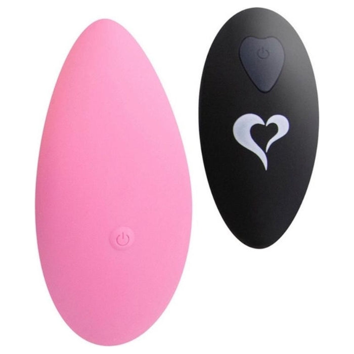 Feelz Panty Vibrator Pink comes with a manual, remote contril, USB charging cable and cute little black carry/storage bag.