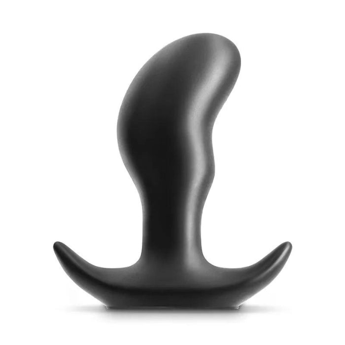 Renegade Bull Prostate Plug - Large. Made of super soft and bouncy silicone, these plugs can be manipulated to fit and expand on demand. Only limited by your imagination. Product Dimensions: 15.7 cm x 12.7 cm x 5.4 cm, Insertable Dimensions: 12.2 cm x 6.5 cm.