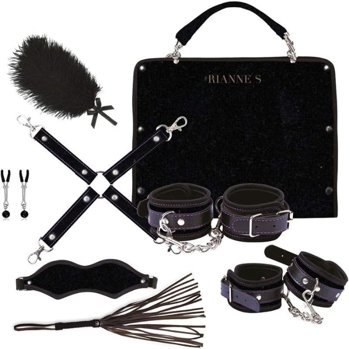 Rianne S Kinky Me Softly Black Hand Bag Kit (7pc)