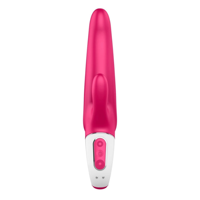 Mr. Rabbits silk-matte surface, flexible shaft and clitoris stimulator is made of skin-friendly silicone that nestles elegantly against your curves. The 12 sparkling vibration programs reach all your favourite places with impressive power which delights you both vaginally and clitorally. Mr. Rabbit is equipped with 2 powerful motors. 100% waterproof and USB rechargeable.