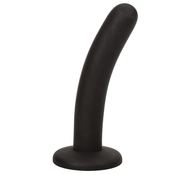 Indulge in the thrilling world of role reversal with the Scandal® Crotchless Pegging Panty Set with silicone dildo. The designer pleasure panty set features a bold crotchless design, ergonomically curved dildo and a supportive stretch to fit waistband. The reinforced, stretchy O-ring holds the chosen probe in place even during the most vigorous pleasure play. Once playtime is over, the sinfully fun panties are 100% machine washable for your convenience. Size Small/Medium & Large/Extra Large