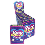 Sex Candy is a box of fun candies printed with suggestive messages and foreplay activities. Perfect for Stag and Hens parties, a fun way to spice up date night or as a funny gift and stocking fillers for adults.