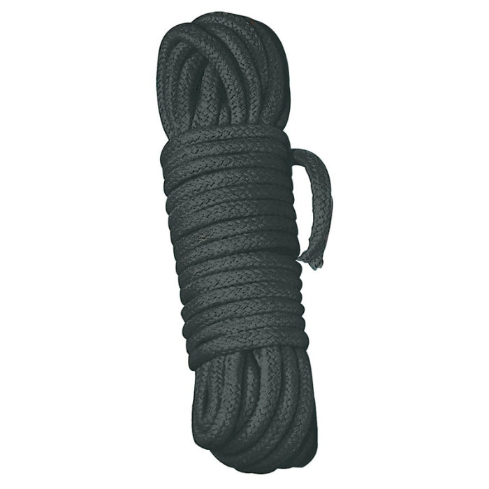 Braided cotton bondage rope for erotic bondage and BDSM games that feels very comfortable on the skin. Tear-resistant and durable and perfect for beginners, advanced users and professionals. Ø 0.7 cm. Braided. 100% cotton.