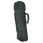 Braided cotton bondage rope for erotic bondage and BDSM games that feels very comfortable on the skin. Tear-resistant and durable and perfect for beginners, advanced users and professionals. 3m long, Ø 0.7 cm. Braided. 100% cotton.