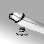 Dipstick by Sport Fucker is designed for short to long term play! Made from medical grade silicone and moves with your body. The attached ring helps lock the dipstick into place. The actual Insertable has gradual oval eggs that increase with size ever so slightly that will keep for increased sensation. Glans Ring: 35 mm, Ventral ball: 8 mm Diameter, Tubing diameter: 5 mm, Insertable Depth: 100 mm.