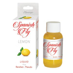 Spanish fly sex drops come in a delicious lemon flavour. An aphrodisiac, by definitions any substance that arouses sexual desire and this is exactly what Spanish fly does. Simply place as many drops as you please onto your tongue or on your partner to enhance sexual energy.