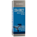 Get more banging for your buck with Sta-Erect Spray. Contains 7.5 percent Benzocaine which acts as a desensitizing agent to help man delay or prevent premature ejaculation. Odorless and tasteless.