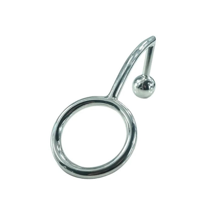 This beautifully polished stainless steel shaft has a cock ring attached on the one end measuring 55mm and a stiff anal ball of 30mm in diameter on the other end. Let this wonderful innovative product provide you with incredible sensations. This product was designed with advanced users in mind, very erotic and unbelievably stimulating.