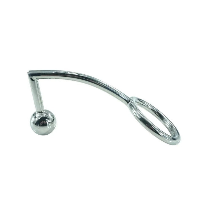 This beautifully polished stainless steel shaft has a cock ring attached on the one end measuring 55mm and a stiff anal ball of 30mm in diameter on the other end. Let this wonderful innovative product provide you with incredible sensations. This product was designed with advanced users in mind, very erotic and unbelievably stimulating.