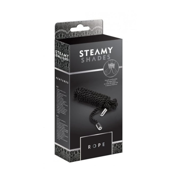 Steamy Shades Cotton/Polyester Rope - Black