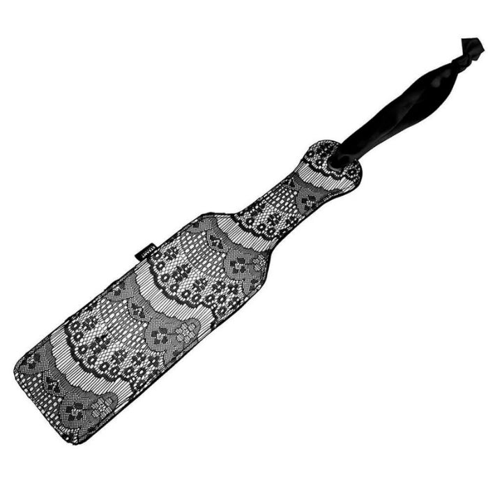 Steamy Shades Paddle, the perfect tool to add a touch of excitement to your intimate adventures. Crafted with high-quality materials, this paddle combines sensual texture and sturdy construction for a satisfying impact. With a sleek and elegant design, it's both visually appealing and functional. Whether you're a seasoned enthusiast or a curious beginner, this paddle offers versatility and control for a wide range of spanking experiences.