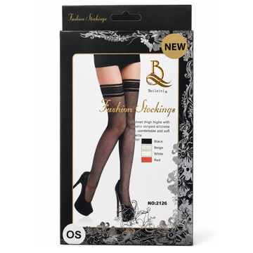 Lingerie Stockings Black Fishnet Beileisi Fashion Thigh High