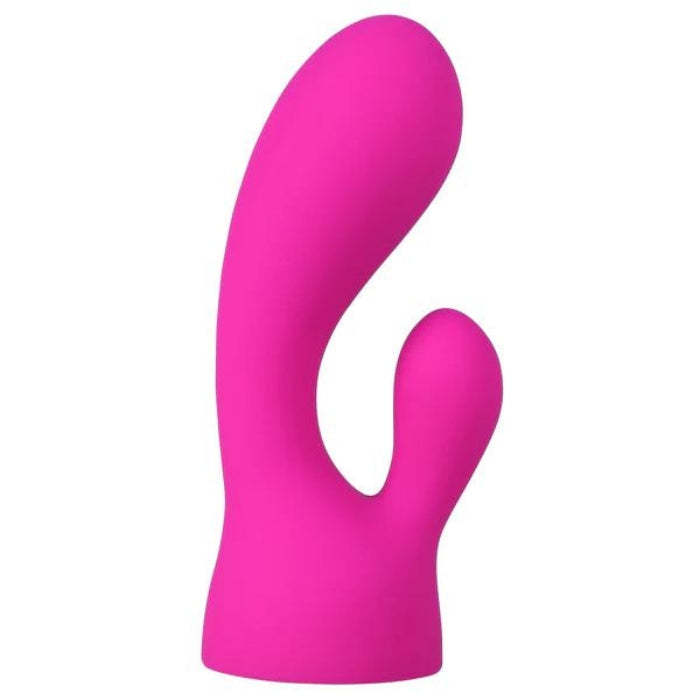 This 100% silicone attachment adds more versatility and options to your PalmPower massager. The PalmEmbrace includes an attachment that when used with PalmPower will help to alleviate your stress and provide and invigorating massage on areas that are usually overlooked! The PalmBliss has two bold tips designed for g-spot and clitoral stimulation.