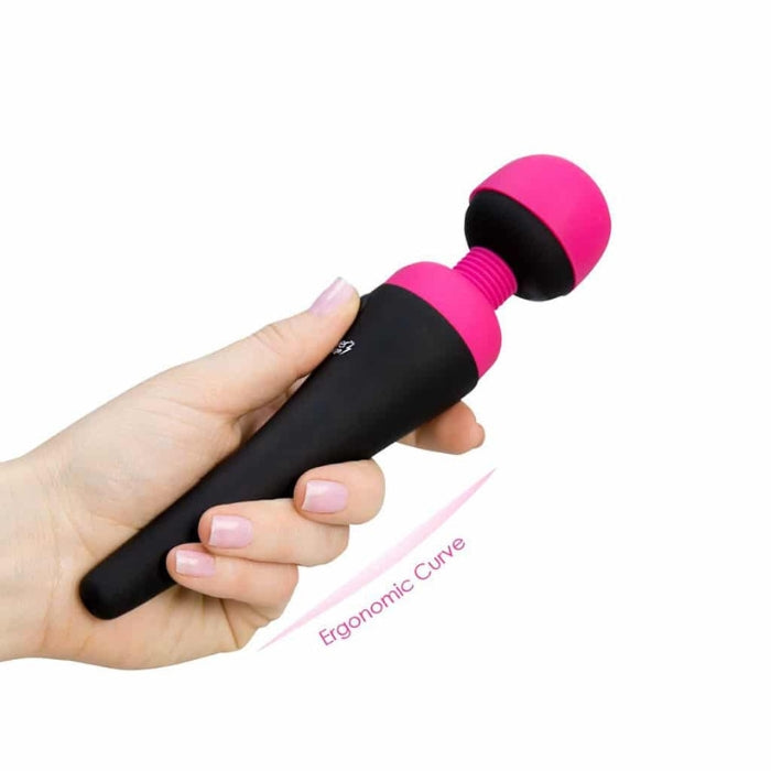 The Swan Palm Power Wand is an incredibly powerful medium sized vibrator. It is a favourite purchase for a well priced luxury product, that has intense vibrations for its size. USB rechargeable & waterproof. Attachment heads can be purchased separately.