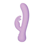 Choose between the two independently controlled motors for either clitoral and/or G-spot stimulation. The external stimulator features 3 separated nubs for unparalleled targeted pleasure on the clitoris. While the external motor works its magic, the internal G-Spot massager is slightly curved for optimal stimulation.