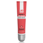 System Jo Warm & Buzzy is formulated to be the complete sensation package, with not one, but two unique sensations. Enjoy a mild tingle that transitions into a warming sensation. A little goes a long way, designed to offer a stronger sensation - Intense flavor with long lasting cooling sensation - Paraben & L'arginine Free - Enhanced with coconut oil and shea butter - Sensations last up to 45 minutes.
