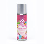JO Cotton Candy flavored lubricant from the Candy Shop collection lets you enjoy the playful flavors of sweet candies and familiar desserts. Featuring a water-based formula and the flavor of spun sugar, its sensual, comforting glide and silky-smooth feel are perfect for any intimate moment, particularly oral play. And when you’re done, it cleans off easily and leaves your skin feeling soft and moisturized.