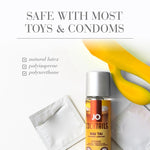 Adult fun meets adult flavors in this Mai Tai water-based Cocktail inspired flavored lubricant. Safe with most toys & condoms such as natural latex, polyisoprene and polyurethane.