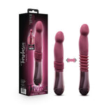 This beautiful toy has 3 powerful thrusting speeds, 1.25 inches thrusting length and a curved shaft for optimal G-Spot and P-Spot stimulation! Trixie has a long, ergonomic handle for optimal accessibility and comfort during play and a smooth, sleek shaft. USB magnetic rechargeable, and IPX7 waterproof.