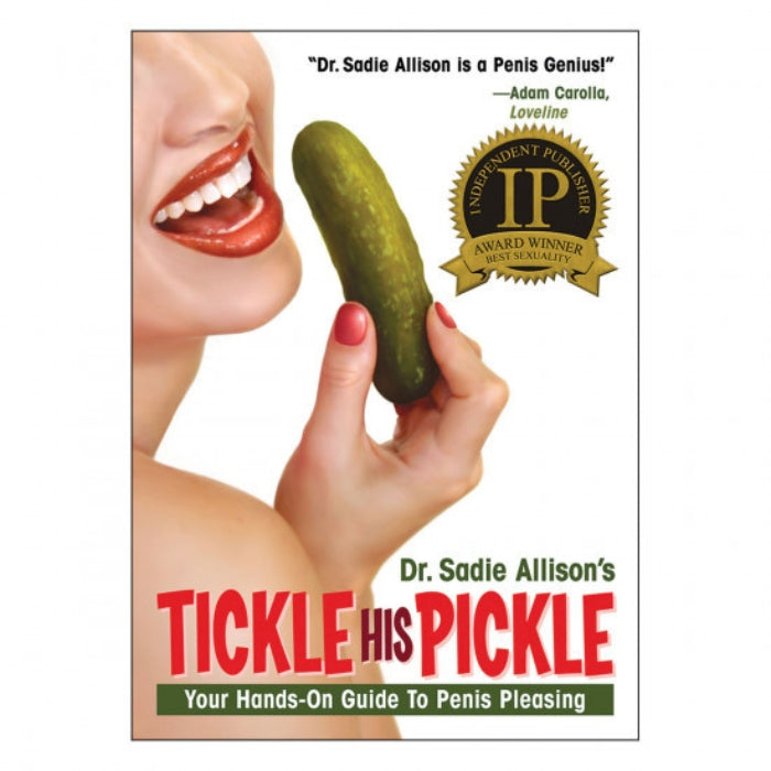 Sadie Allison's TICKLE HIS PICKLE is a groundbreaking instruction manual that offers women the world's first comprehensive guide to the male anatomy, including more than 50 hand and oral techniques designed to reignite passion, rekindle romance. This unique manual is designed to empower women to embrace their sexuality and explore new ways to please their partners.