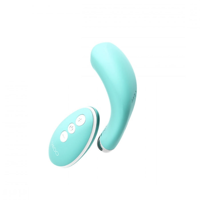 Powered by an easy-to-use remote, Niki is a silky, bendable panty vibe that molds perfectly to the body. Wear discreetly and comfortably to allow 10 vibrating modes and 6 intensity levels to deliver discreet pleasure. A raised silicone nub provides extra stimulation whether it’s worn out on a hot date or underwater in a hot tub. Niki is fully waterproof.