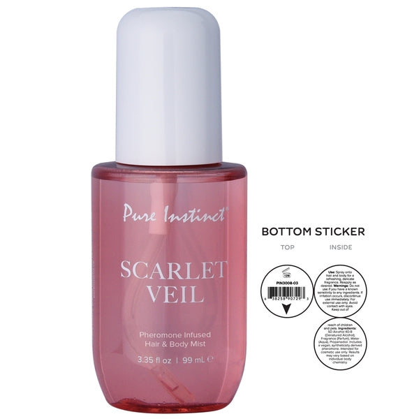Pure Instinct Scarlet Veil Unisex Pheromone Fragrance (99ml)