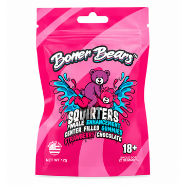 Boner Bears Squirters Honey Female Enhancement Gummies Sachet