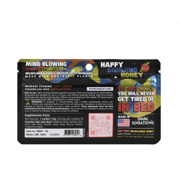Happy Schlong Male Enhancement Honey (15g)