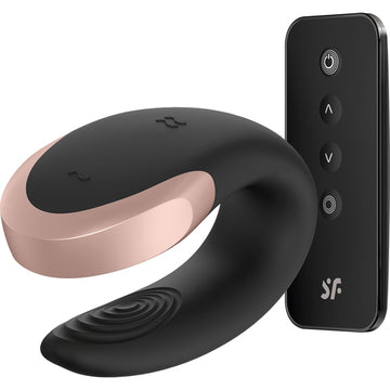 Satisfyer Double Love Black  (App) (USB)