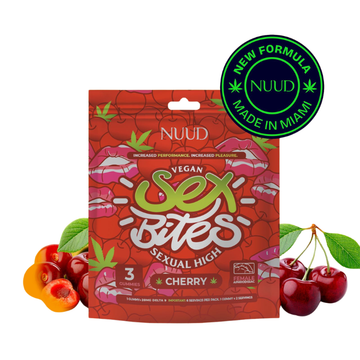 NUUD Sex Bites Cherry Female Enhancement Gummies (3)