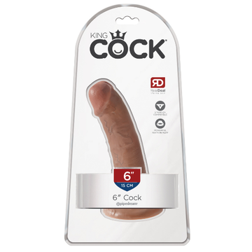 King Cock 6 inch Dildo Dark